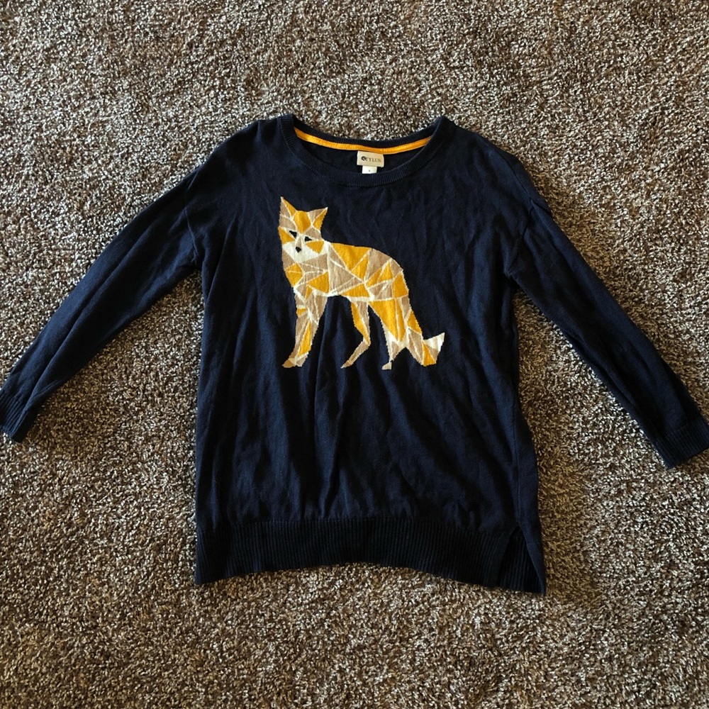 Fox Long Sleeve Sweater